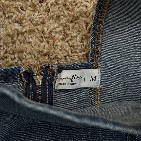 Denim Sleeveless Dress - Picture 6 of 7